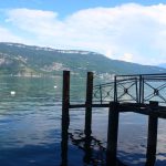 Ponton du lac du Bourget