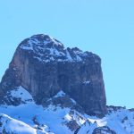 La pierra Menta en hiver