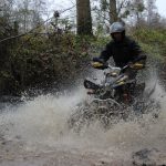 quad sortie de rivière