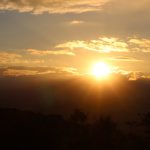 Soleil couchant des Pyrénées